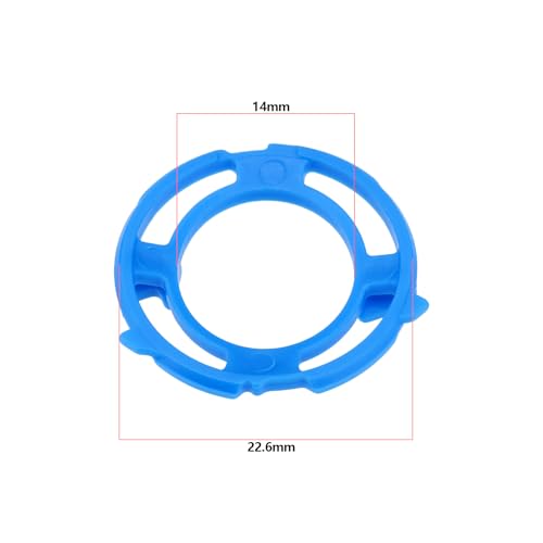 10pcs Shaver Blade Retaining Rings Blade Holder Clip Clips Compatible with Philips S5008 S5010 S5011 S5013 S5015 Shaving Blue