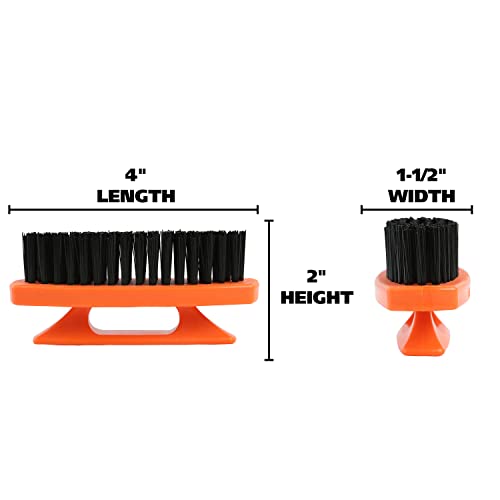 Nail Brush Set - 6 Pack Hand Scrub Brushes with Stiff Bristles