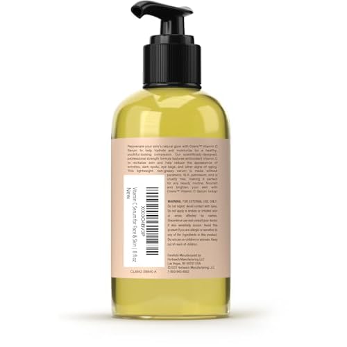 Coera Vitamin C Face Serum | 12% with Ascorbic Acid | 8 fl oz | Hydrating and Moisturizing for Dark Spots | Paraben & SLS Free