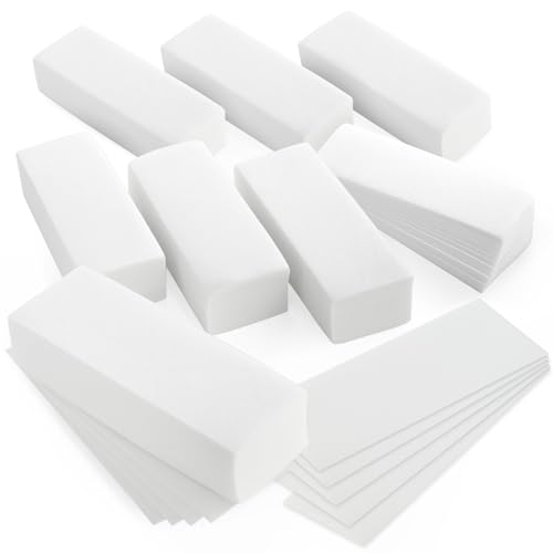 Juvale 800-Pack Wax Strips for Body and Facial Hair Removal - Non-Woven Depilatory Paper Sheets, Customizable Size, Smooth Surface, and Disposable (7.85x2.7 in)