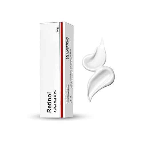 Retinol Gel 0.1 Vitamin A Repairs Fine Lines & Wrinkles Age and Sun Spots, Anti-Aging Formula, 20 Gram