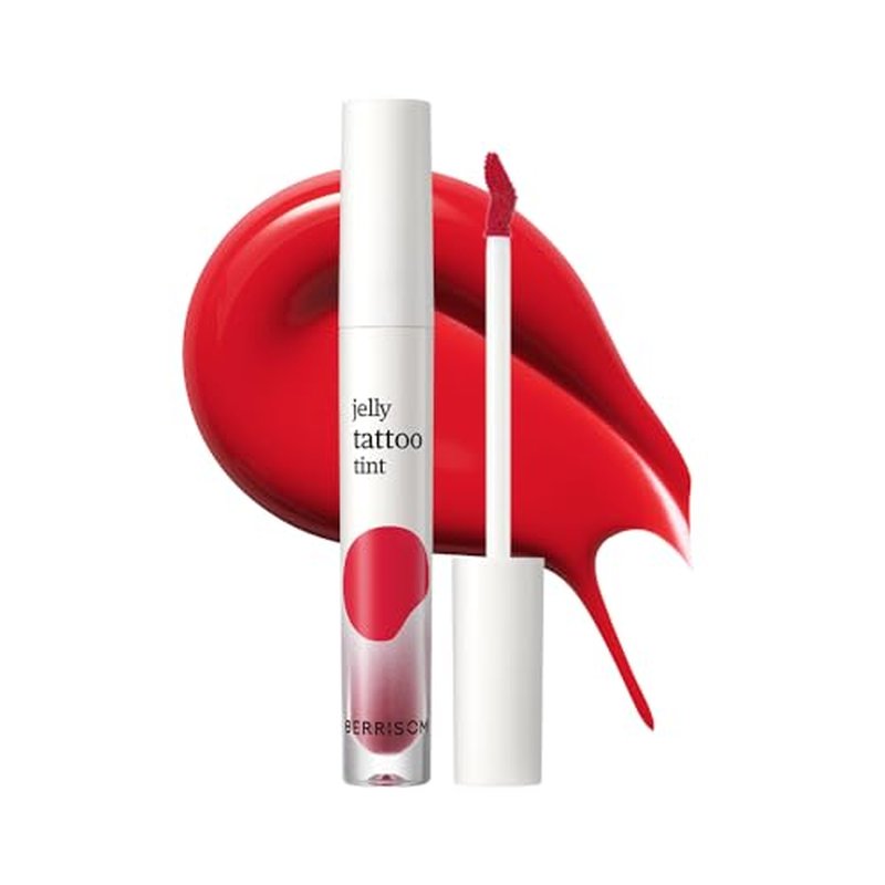 Berrisom Jelly Tattoo Tint - Long Lasting Korean Lip Stain, 4 Shades