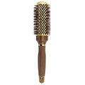 Olivia Garden NanoThermic PowerGrip Thermal Round Hair Brush - Not Electrical - Ceramic Blowout Brush for Medium to Thick Hair