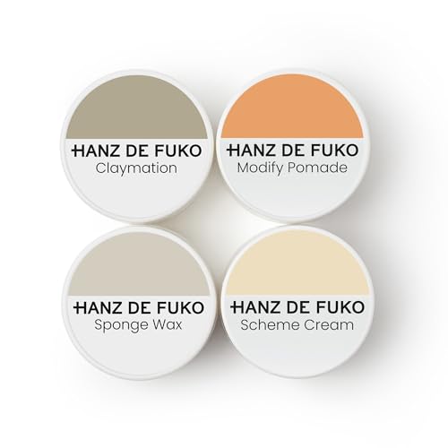 Hanz de Fuko Deluxe Hair Styling Kit – 4 Travel Size Samples