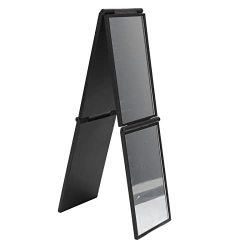 Portable 360° Haircut & Makeup Mirror - Foldable Back View Self Styling