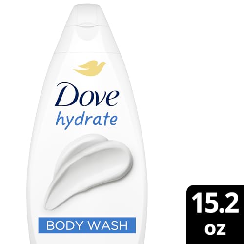 Dove Body Wash, Hydrate 6-Pack ? Moisturizing Cleanser for Smooth, Soft Skin, 15.22 Oz Ea