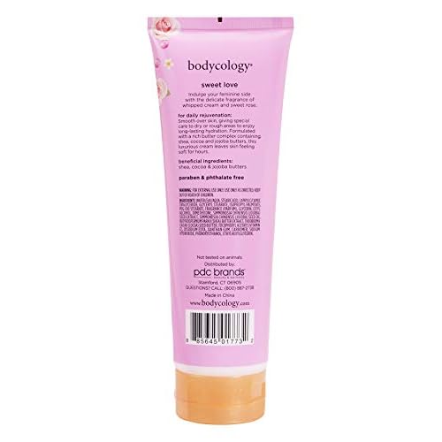 Bodycology Sweet Love Blushing Nourishing Body Cream, 8 oz (Pack of 2)
