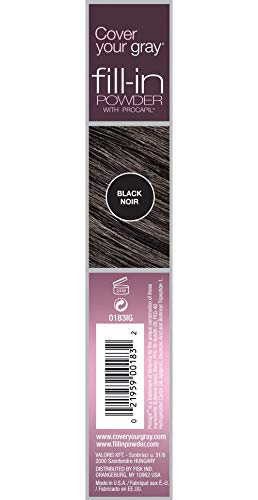 Cover Your Gray Fill In Powder - Black (Pack of 4)