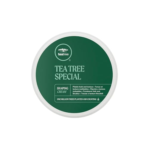 Tea Tree Hair Styling Cream - Matte Finish, Long-Lasting Hold