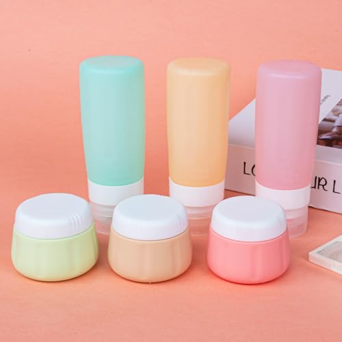 TSA Approved Travel Bottles Set, 16 Pack Leak Proof Silicone