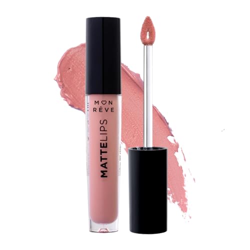 MON RÊVE Matte Lipstick – Long Lasting Creamy Velvety Finish
