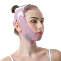 Graphene Face Lift Strap for Jawline Definition & Double Chin Reduction, Non-Surgical V-Shape Facial Slimmer for Skin Tightening and Firming, Reusable Anti-Aging Face Band for Women & Men (Purple)