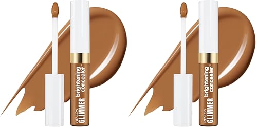 Revlon Glimmer Brightening Concealer, Liquid Under Eye Makeup, 0.3 fl oz