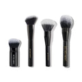 LAURA GELLER NEW YORK Full Face Brush Set - Retractable Airbrush Kabuki and Classic Bronzer Brush and Angled Blush Brush and Powder Brush