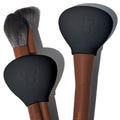 Silicone Makeup Brush Covers for Travel - 2 Pack
