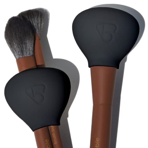 Silicone Makeup Brush Covers for Travel - 2 Pack