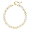 LILIE&WHITE XL23228A Resin Chunky Beaded Necklace for Women - Minimalist Statement Jewelry