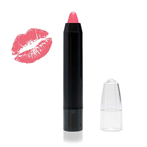 Natural Lipstick Crayon Pencil for Women High Pigment Tints, Cruelty Free, Organic Lipstick Made in USA, Safe, Nontoxic Lip Care Cosmetics (Soft Pink)