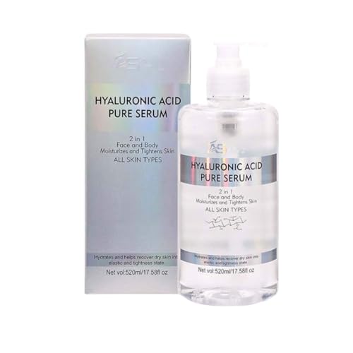 Generic Ashley Shine Hyaluronic Acid Pure Serum 2 in 1 for Face and Body, 520ml