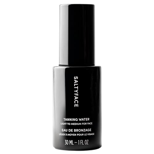 SALTYFACE Tanning Water - Light to Medium Self Tanner for Face