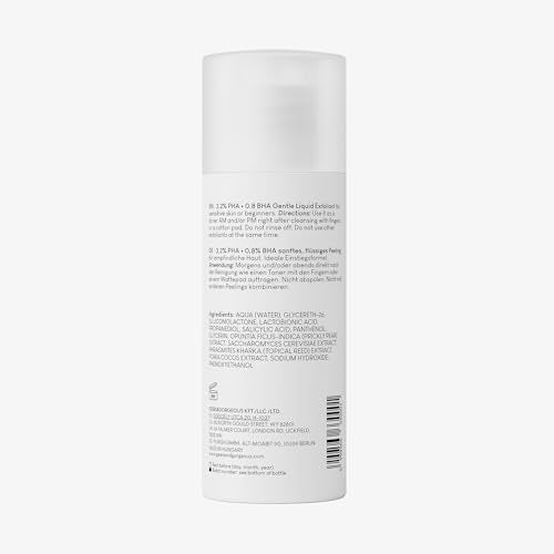 Geek & Gorgeous Calm Down 4% PHA + BHA Liquid 100ml