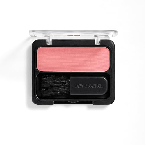 Cheekers Blush - Rose Silk, Light & Blendable Powder, Cruelty-Free, 0.12 oz - CoverGirl