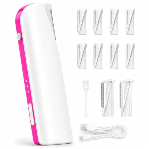 Sonic Dermaplane Razor for Women - LED Facial Hair Remover