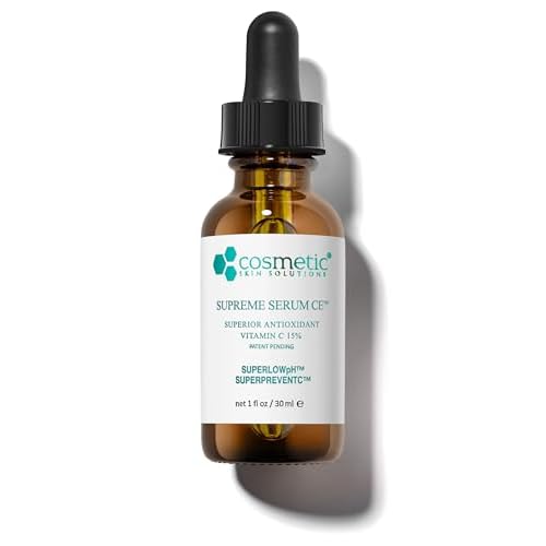 Supreme Serum CE ? Vitamin C Face Serum with Vitamin E & Hyaluronic Acid ? Antioxidant Rich Anti-Aging & Hydrating Formula ? 1 fl oz