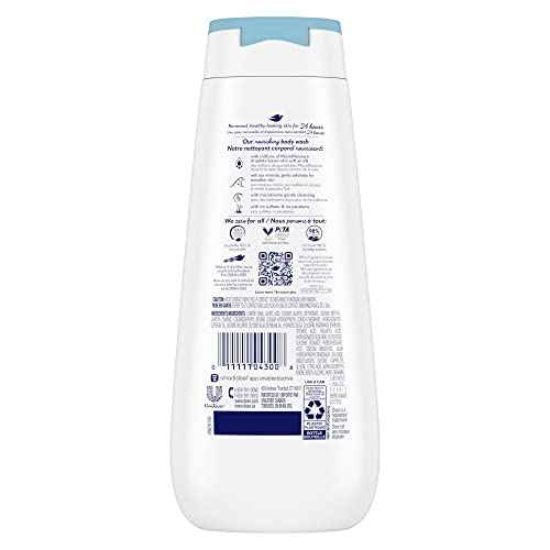 Dove Gentle Exfoliating Body Wash for renewed, Healthy-Looking Skin Sea Minerals Gentle Body exfoliator nourishes and revives Skin 325 ml