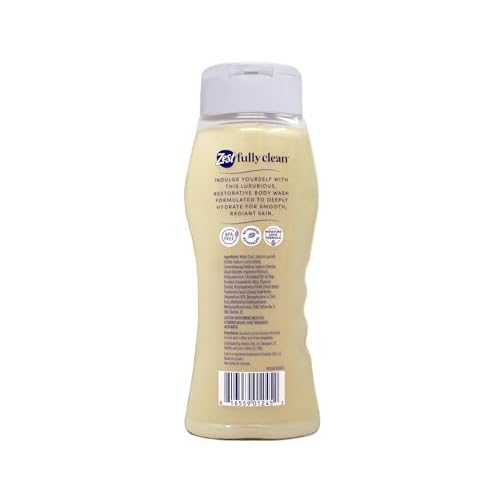 Zest Body Wash, Creamy Cocoa Butter & Shea, 18 Fl Oz