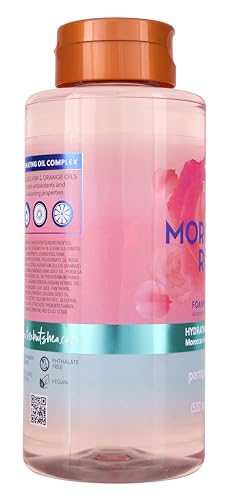 Tree Hut Moroccan Rose Nourishing & Moisturizing Foaming Gel Wash, 18 oz., Hydrating