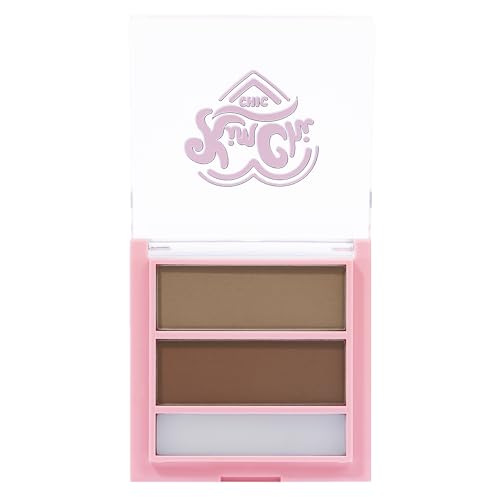 KimChiChic Kimbrowly Eyebrow Powder Duo with Wax – 3D Brows