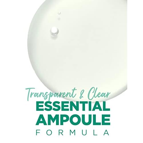 AMPLE:N Centel Calming Shot Ampoule - Korean Soothing Face Serum with Centella Asiatica to Calm Irritated & Sensitive Skin - Redness Relief, Acne Spot Treatment & Moisturizing, 1.01 fl.oz.