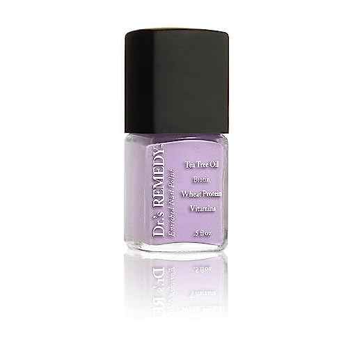 Dr¡¯s Remedy 4 Pack Nail Polish Treatment, COMEBACK Collection, Non Toxic and Organic All Natural Enriched Nail Strengthener - BALANCING Biotin Gummies/TOTAL Two-in-One/LYRICAL Lilac/SERENITY Sage