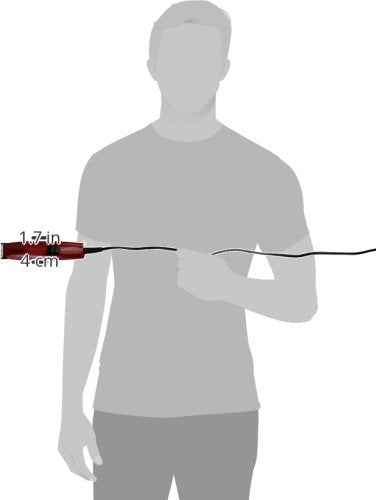 ConairMAN Beard Trimmer for Men Includes Nose and Ear Hair Trimmer and 5-Position Comb Attachment, 4 piece Men's Grooming Kit, Corded