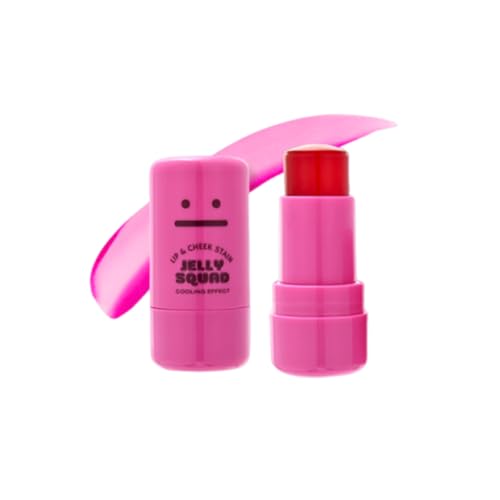 Jelly Squad Lip and Cheek Stain 2 in 1 - Long Lasting Blush