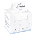 MSQ Face Towels, Disposable Face Towels, 60 Count Makeup Remover Dry Wipes, Soft & Skin Friendly Facial Towelettes Disposable, Lint- free, 1 Pack