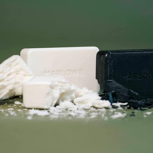 MARLOWE. No. 105 Body Moisturizing Soap for Men 7 oz | Made with Shea Butter & Natural Ingredients for Gentle Cleansing | Rich & Creamy Lather | Awesome Original Scent (Pack of 3)