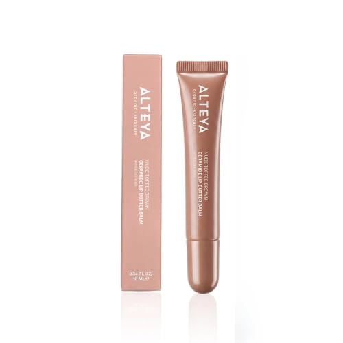 Alteya Organics Nude Toffee Brown Ceramic Lip Butter Balm