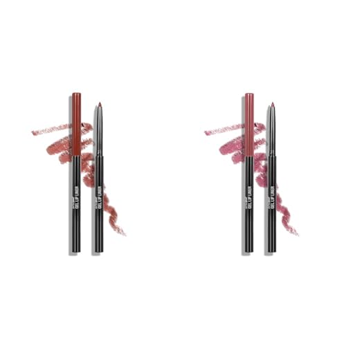 Wet n Wild Gel Lip Liner 2-Pack - Retractable Matte Pencil