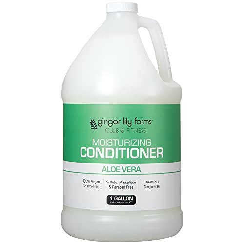 Ginger Lily Farms Club & Fitness Shampoo + Conditioner Bundle, Aloe Vera