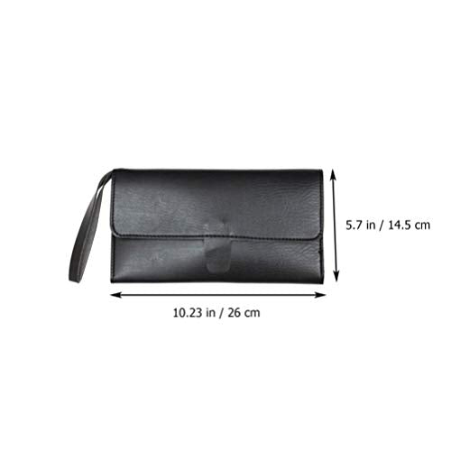 Professional Leather Scissor Holder Pouch for Hair Stylist