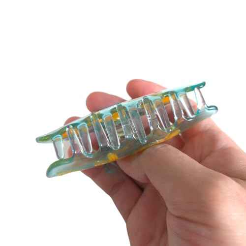 Novelty Fishbowl Hair Clip,Acetate Claw Clips,Big Hair Clips for Women,Funny Hair Clips for Girl