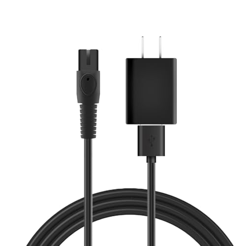 5V Charger Set with USB Cable for Philips Norelco - Compatible with S5880/81, S7887/82, X5006/85, S7885/85, S7886/84 Models, Replacement Power Adapter and Cord