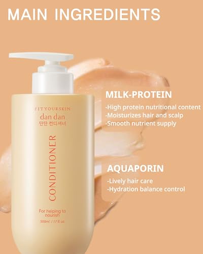 Dan Dan Nourishing Conditioner Citrus & Honey for Damaged Hair 17 Fl Oz
