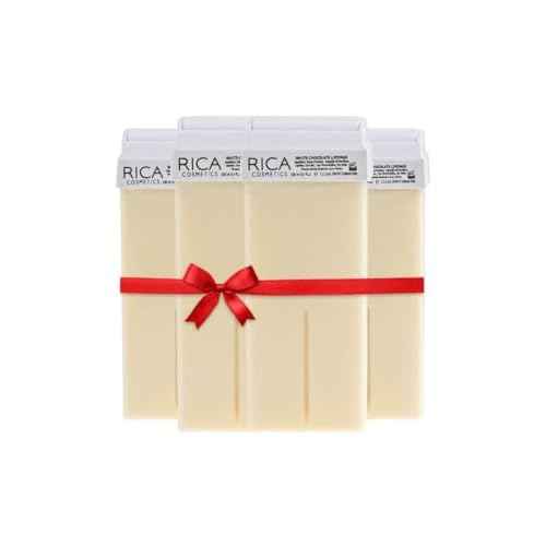 Wax White Chocolate Roll-On Wax Kit - Set of 4 Refills, 100 ML - Made in Italy