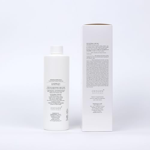 OxygenCeuticals Purifying Foaming Wash ? pH 5.0 Low Acidic Gel Cleanser, Mild & Refreshing Face Wash with Botanical Extracts Suitable for Daily Use. 10.8 fl.oz (320ml)