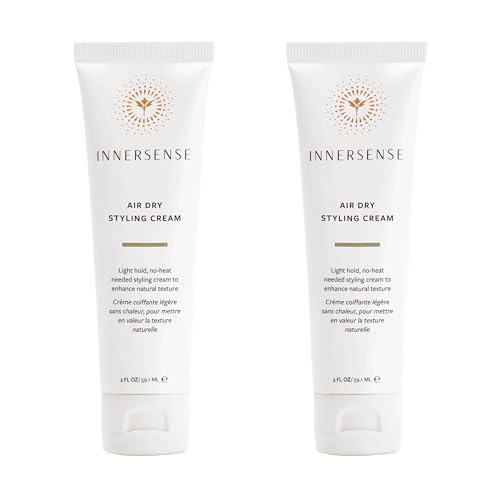 INNERSENSE Organic Air Dry Styling Cream | Light Hold, Frizz Control