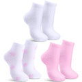 Tarpop 3 Pairs Aloe Moisturizing Gel Spa Socks for Dry Cracked Feet
