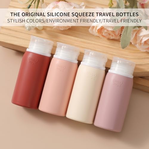 Muslish 21 Pack Travel Bottles Set, TSA Compliant Leak-Proof Silicone